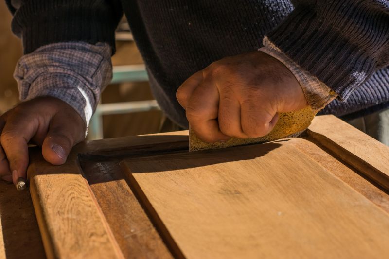 Finished Cabinet Painting